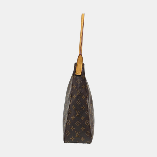 LOOPING GM Monogram Coated Canvas Brown