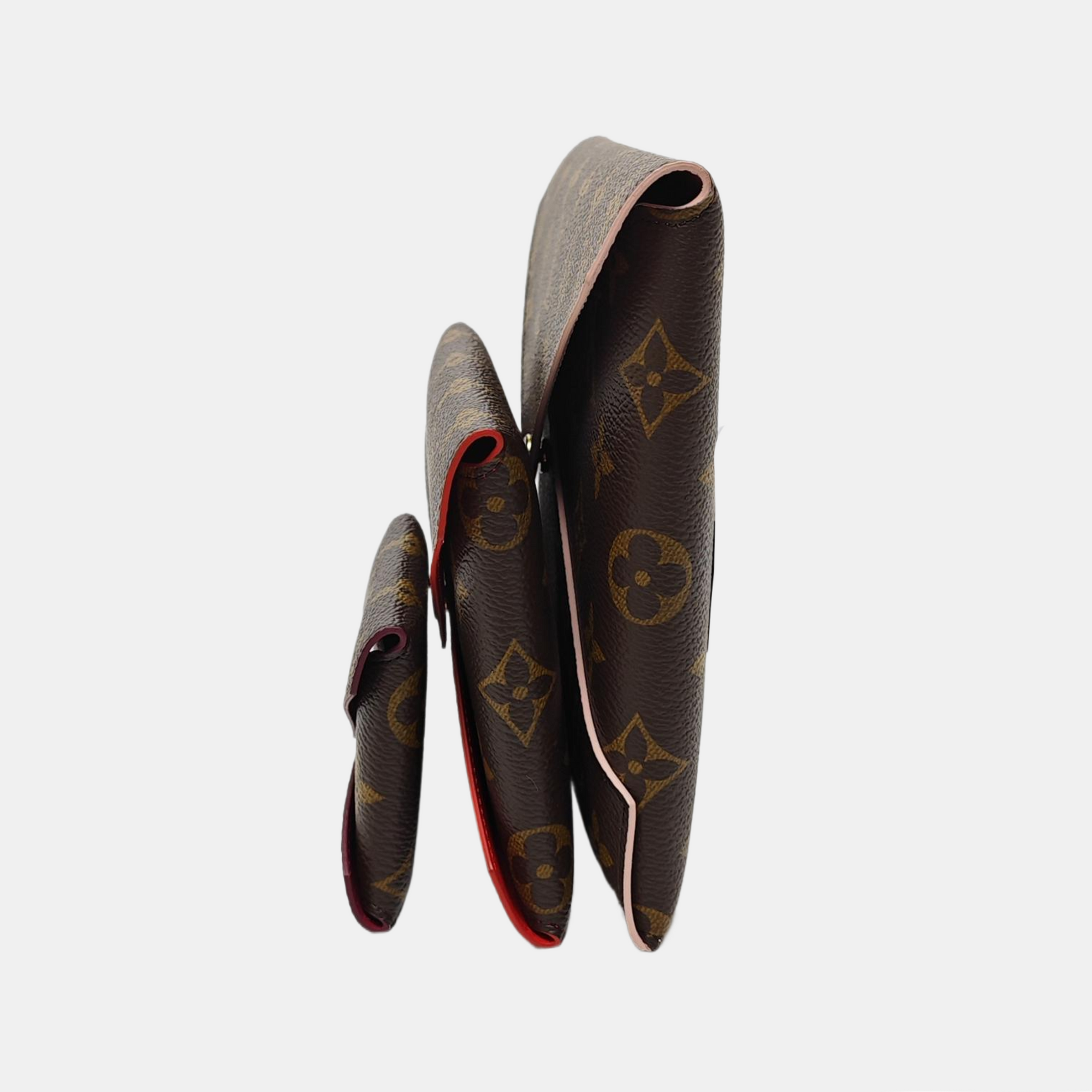 KIRIGAMI Monogram Coated Canvas Brown