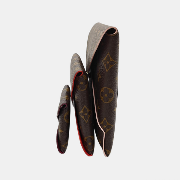 KIRIGAMI Monogram Coated Canvas Brown