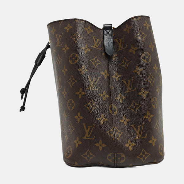 NÉONOÉ MM Monogram Coated Canvas Brown