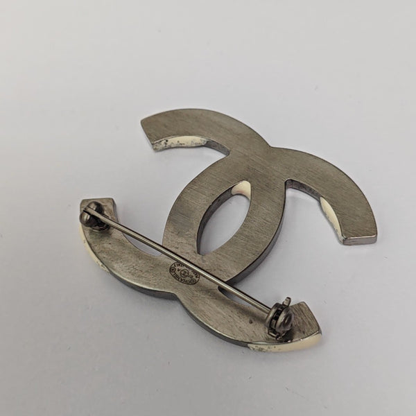 Metal Silver Brooch