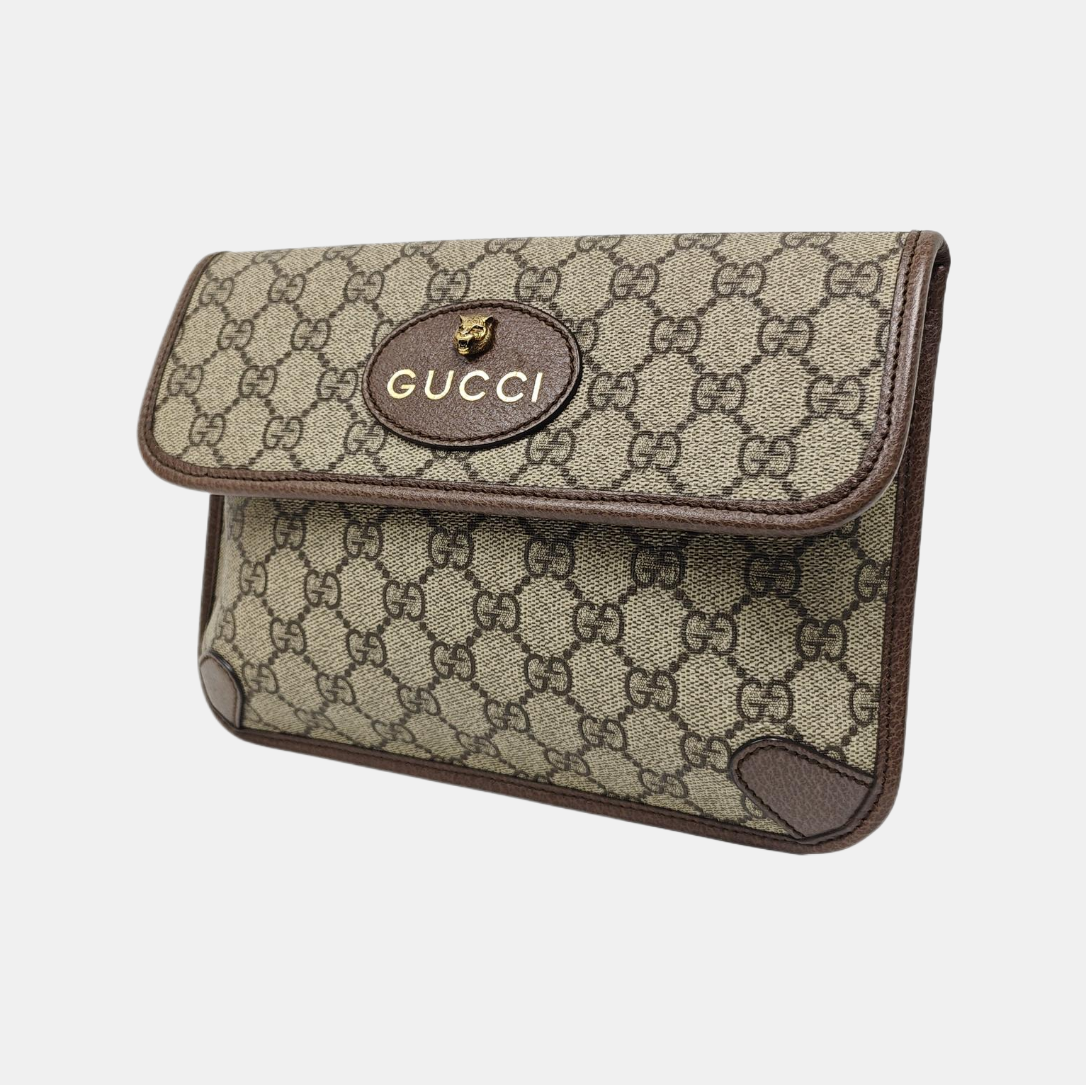 Neo Vintage Monogram Coated Canvas Beige