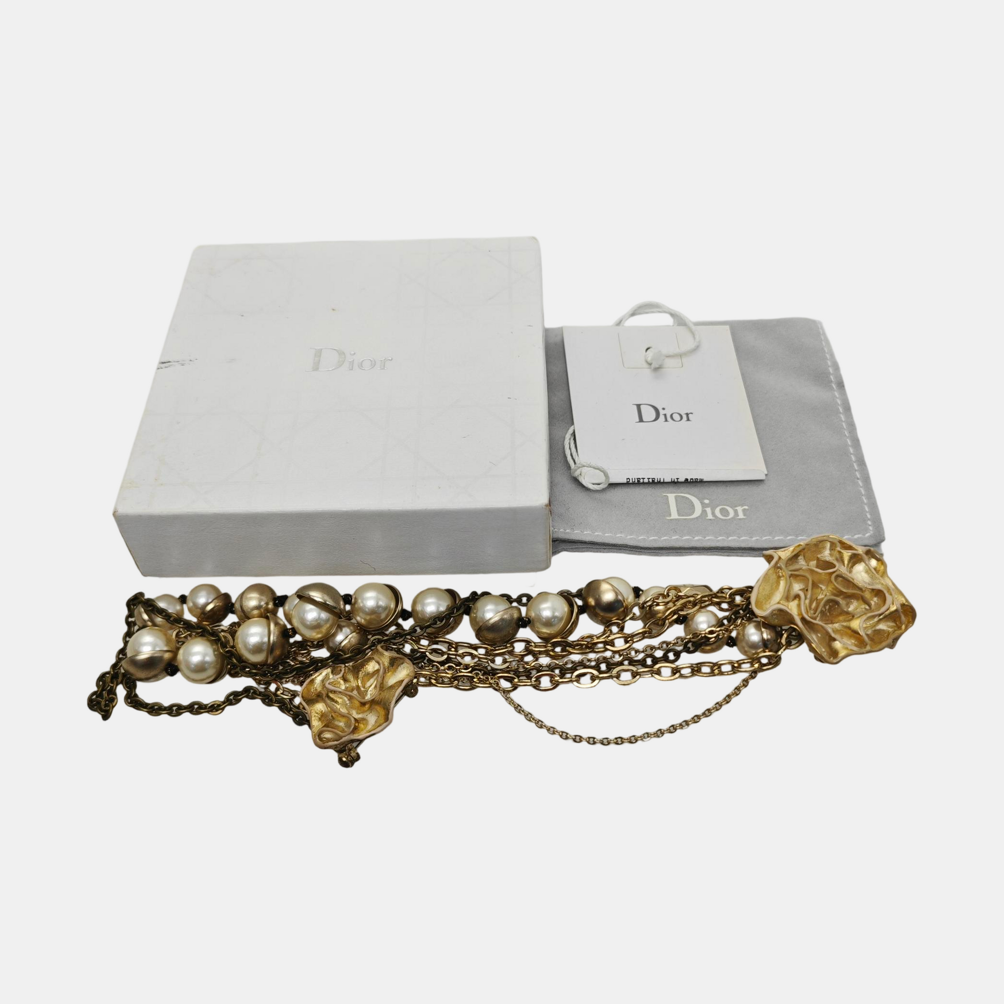 Metal Gold Brooch