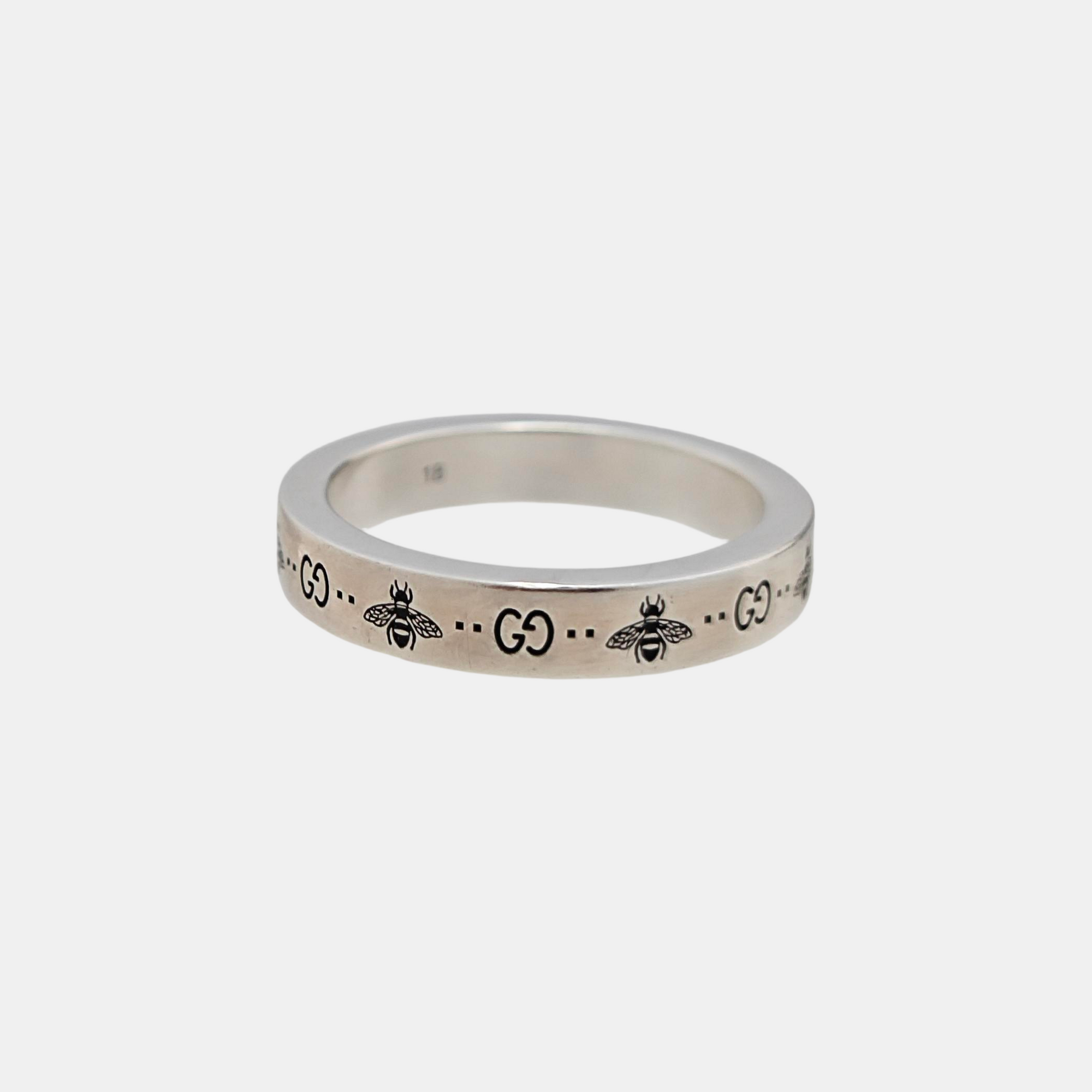 925 Sterling Silver Ring HK 18