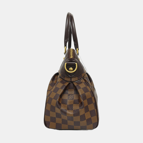 TREVI PM Damier Ebene Coated Canvas Brown