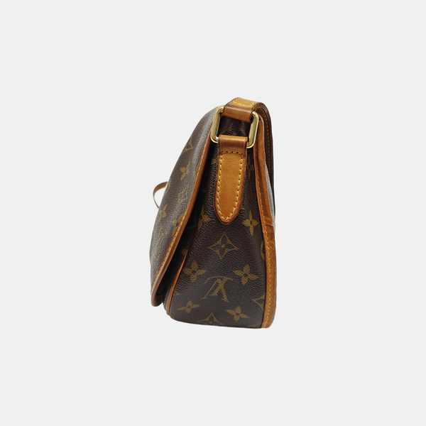 MENILMONTANT PM Monogram Coated Canvas Brown