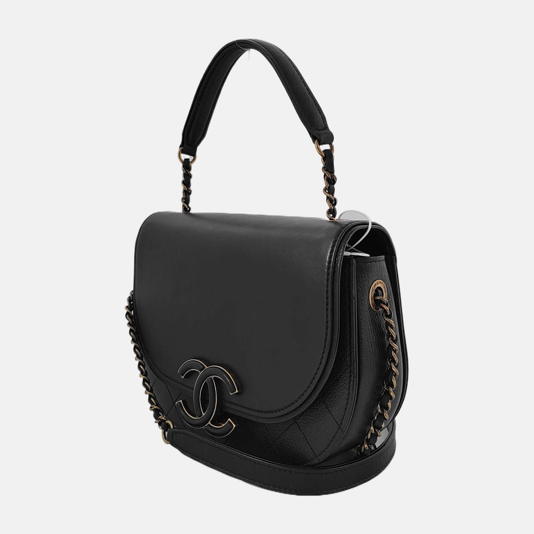 Quilted Calfskin Black