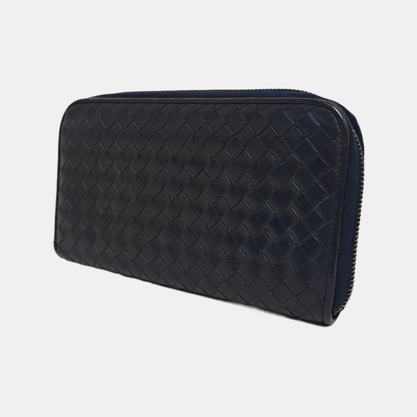Calfskin Wallet Blue