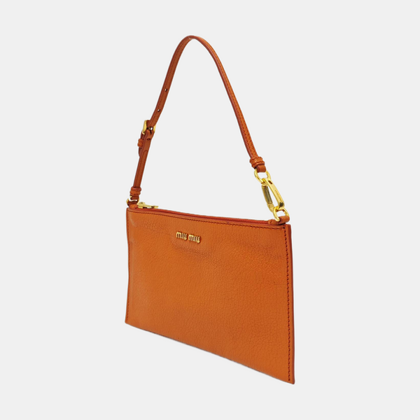 Matelassé Calfskin Orange