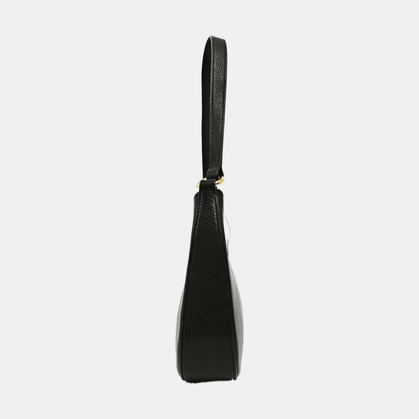 Calfskin Shoulder Bag Black