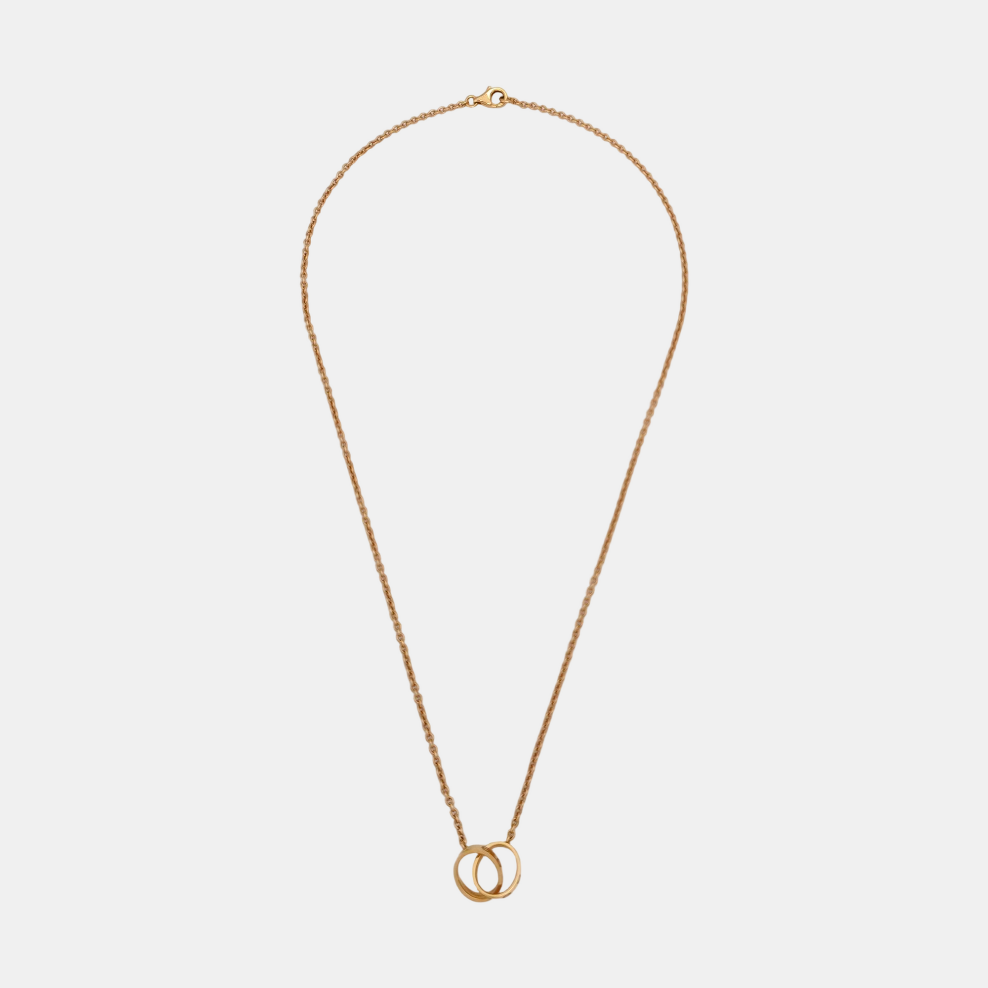 LOVE 18k Rose Gold Necklace