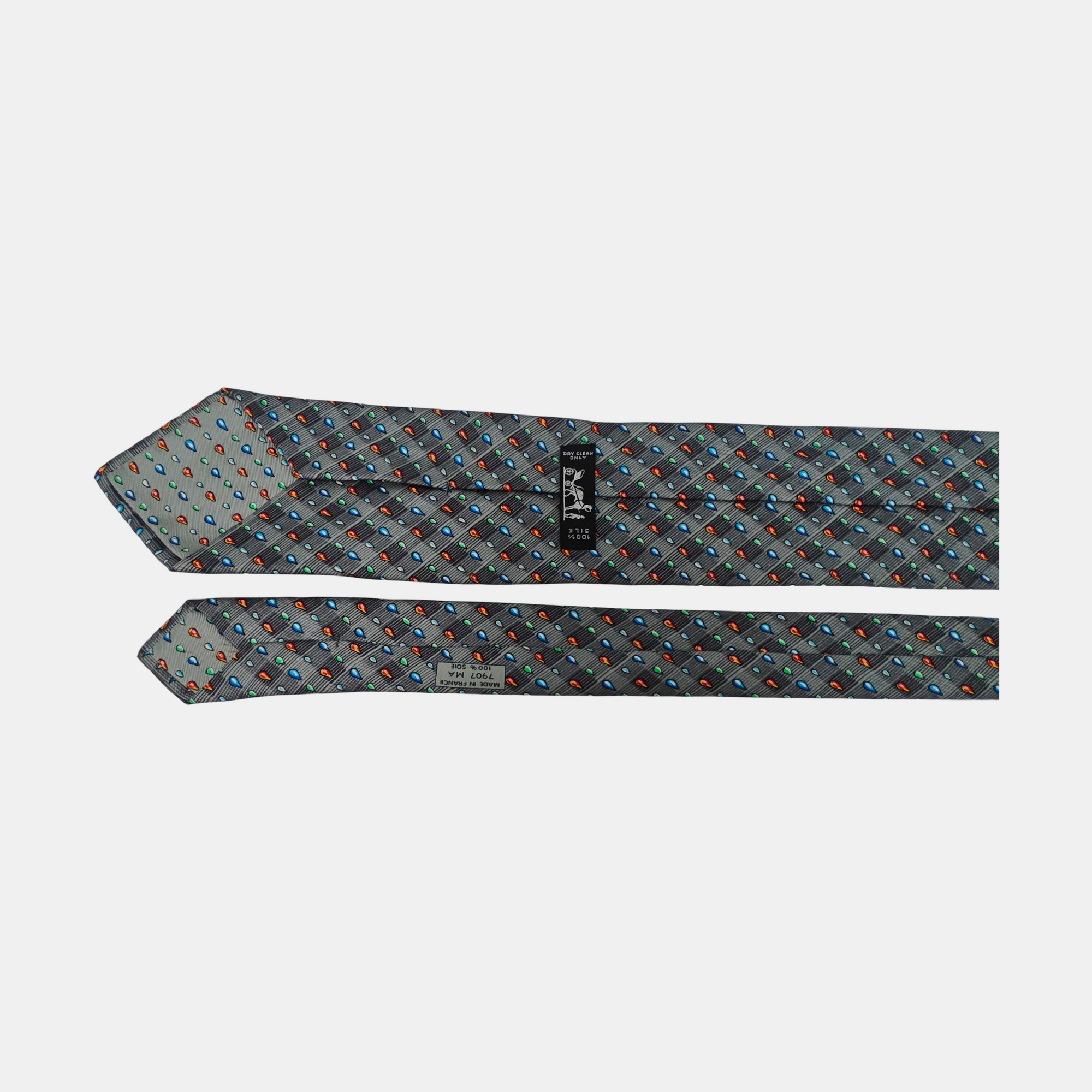Mulberry Silk Tie Gray