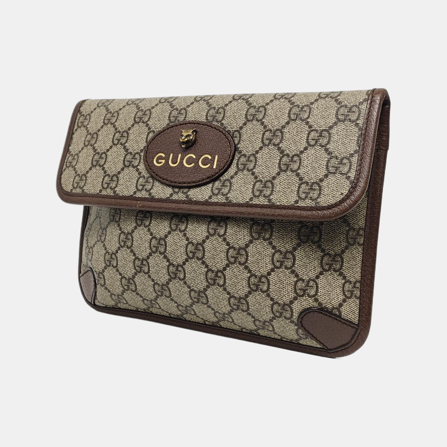 Neo Vintage Monogram Coated Canvas Beige