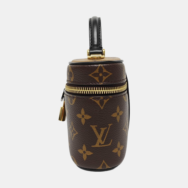 Vanity Chain Pouch Monogram Coated Canvas Brown