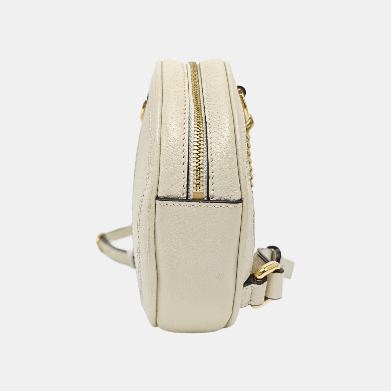 Ophidia Mini Calfskin White