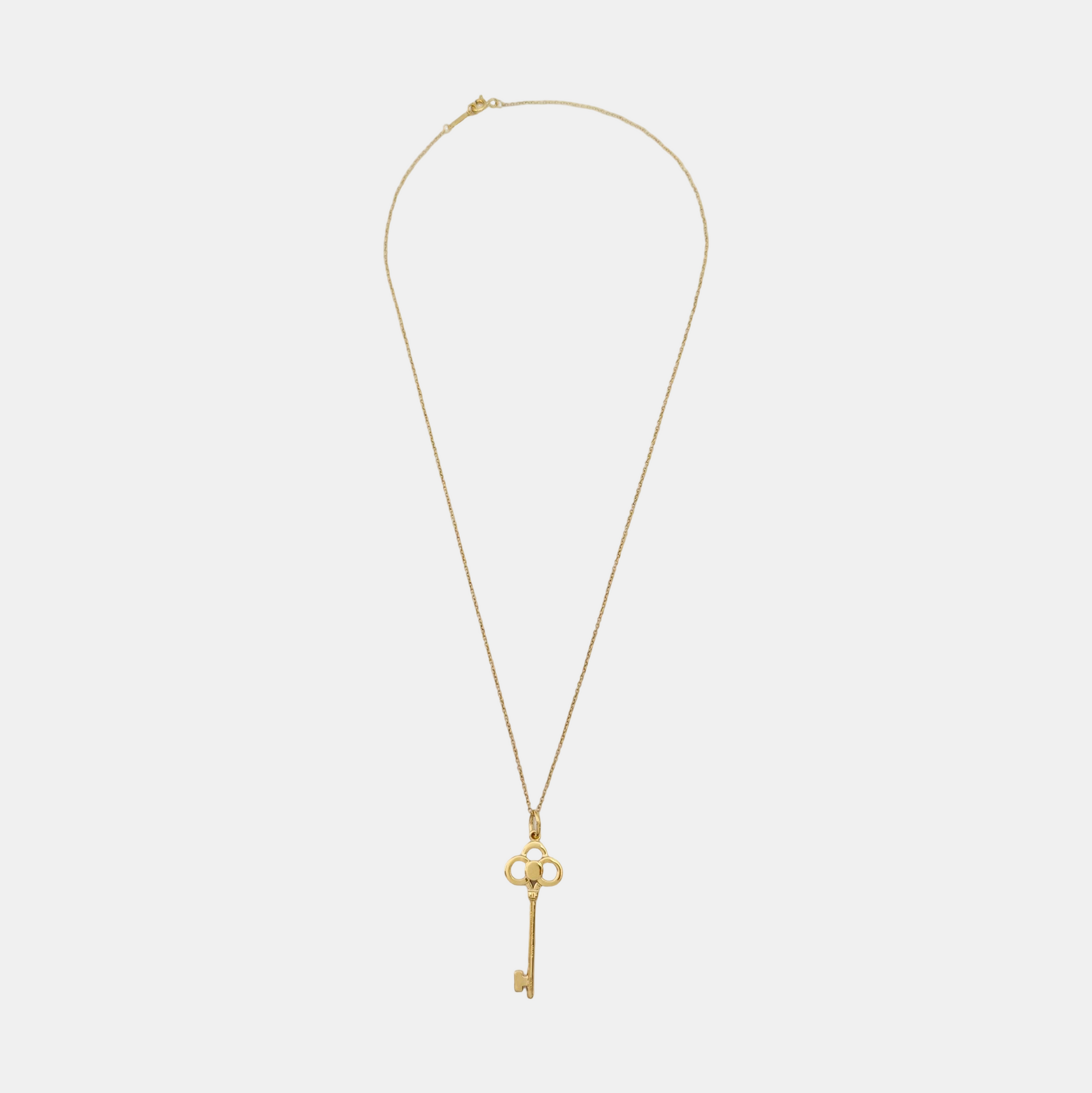 Tiffany Keys 18k Gold Necklace