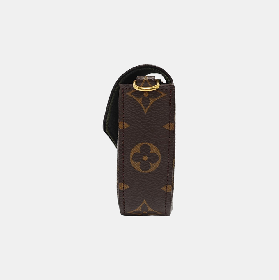 FÉLICIE Monogram Lona Revestida Marrón