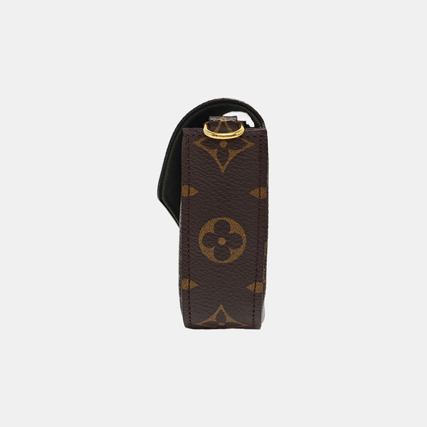 FÉLICIE Monogram Lona Revestida Marrón