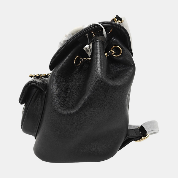 DUMA Quilted Lambskin Black
