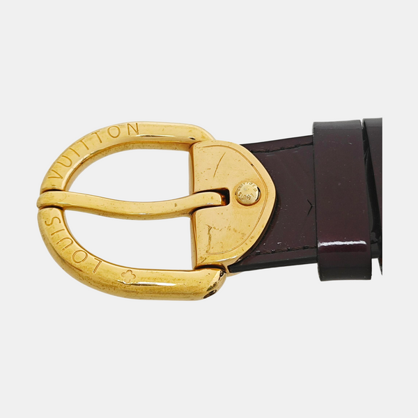 Leather Belt Red