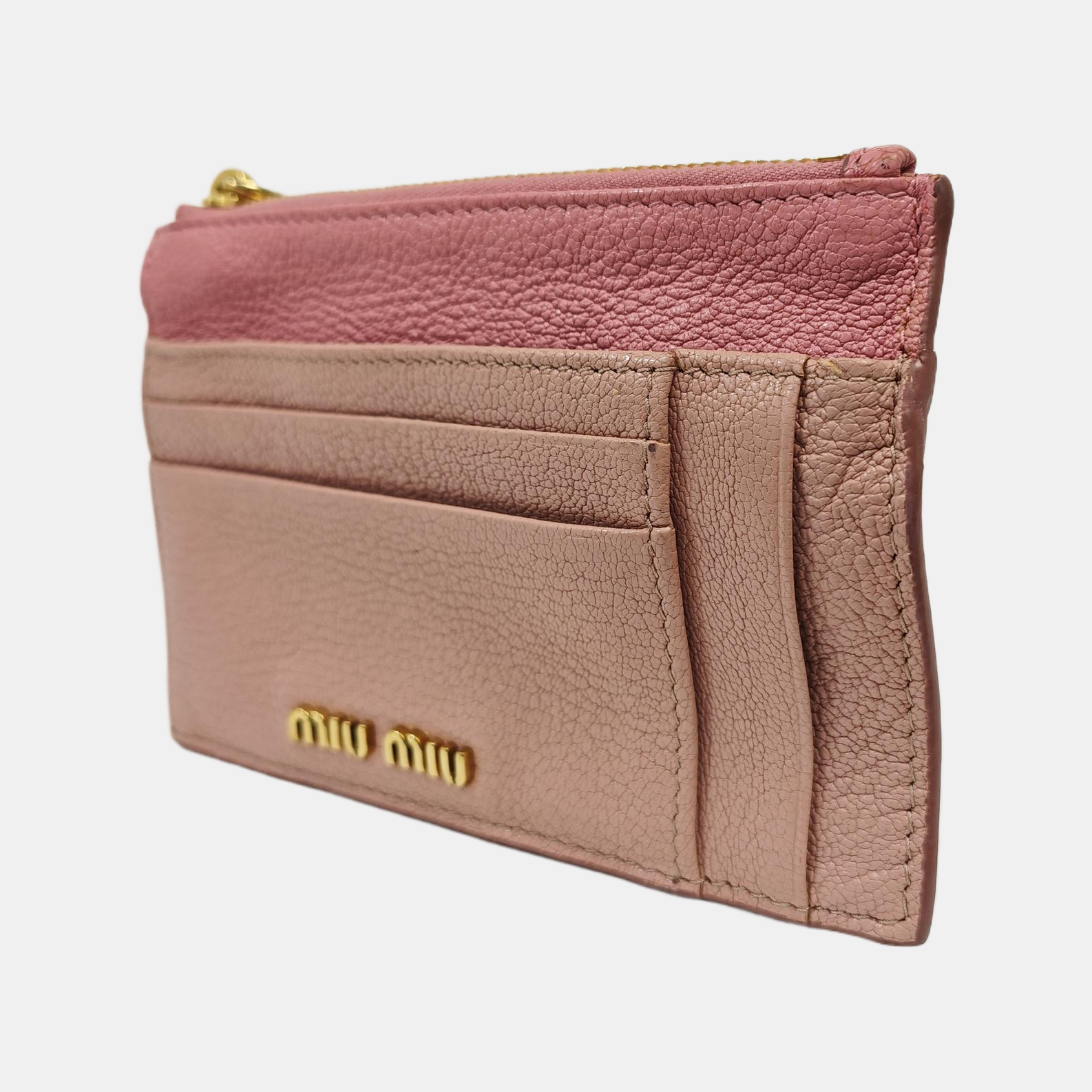 Leather Coin Purse Pink