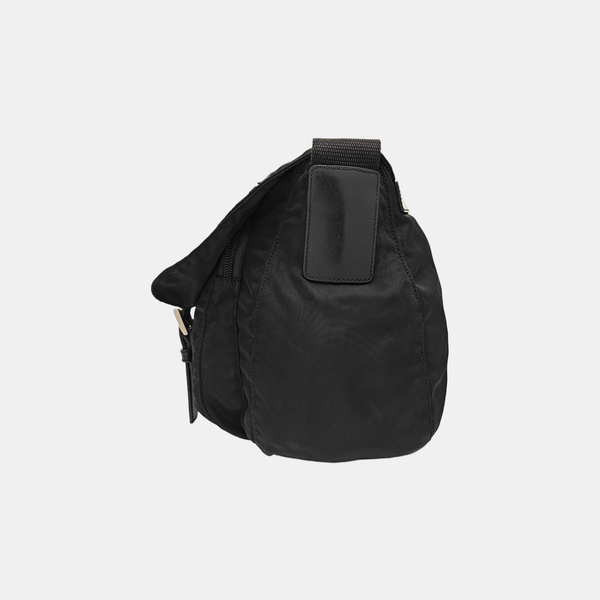Vela Messenger Bag Nylon Black