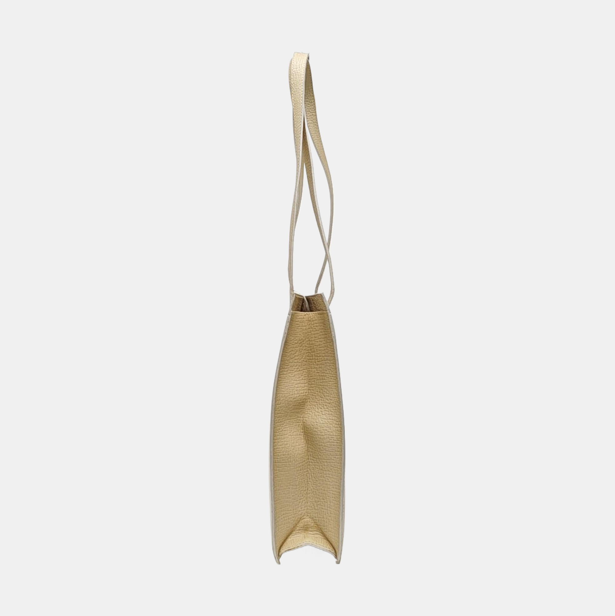 Calfskin Shoulder Bag Beige