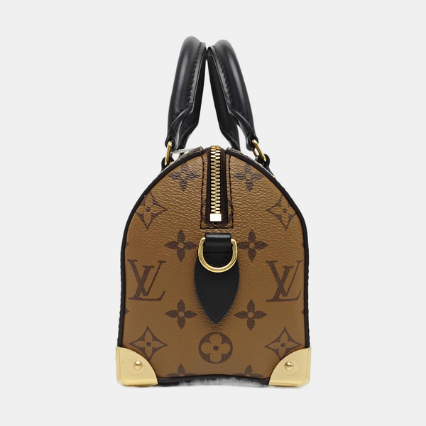 SPEEDY TRUNK 20 Monogram Coated Canvas Brown