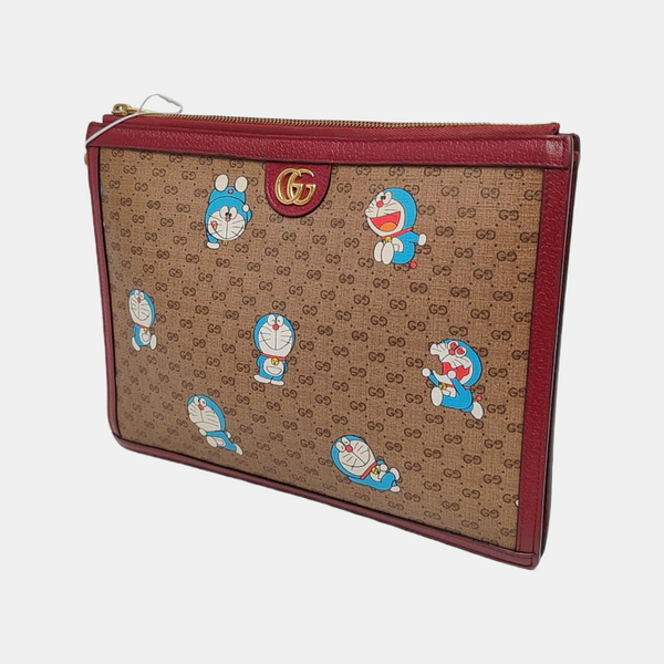Doraemon X Gucci Monogram Coated Canvas Multicolor