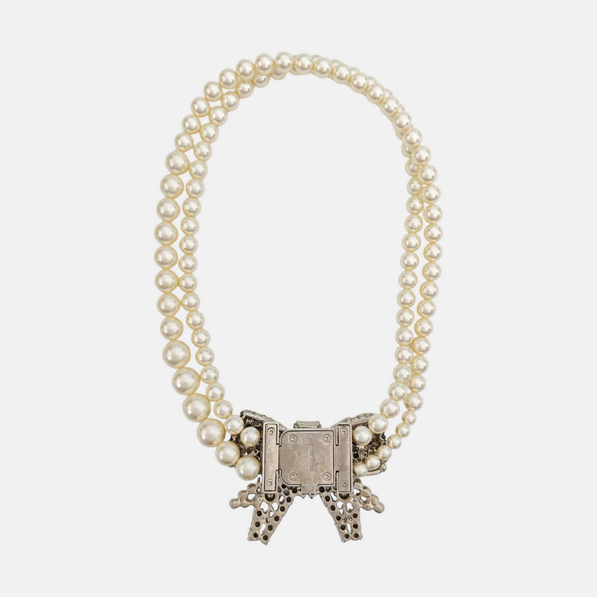 Metal White Necklace