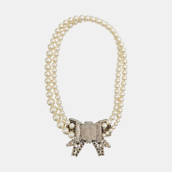 Metal White Necklace