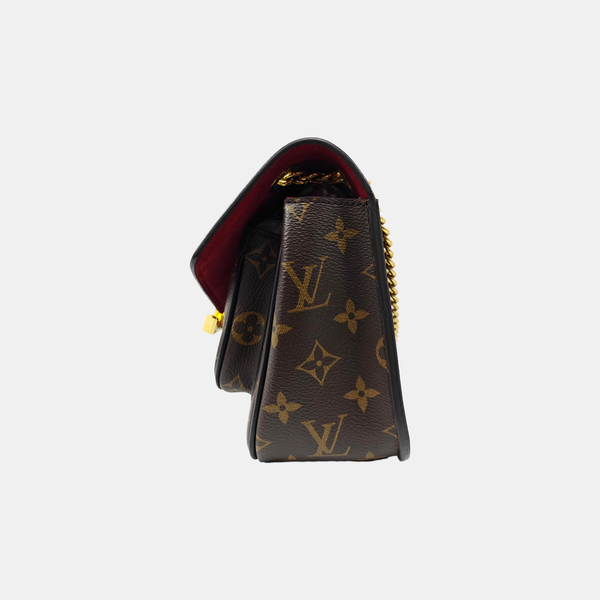 PASSY Monogram Coated Canvas Brown