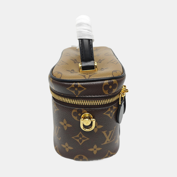 NICE Mini Monogram Coated Canvas Brown