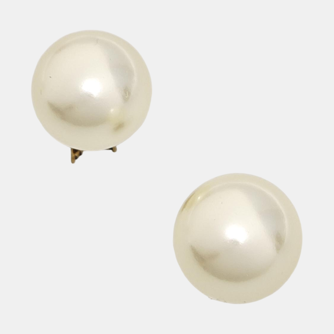 Dior Tribales Metal Gold Stud Earrings