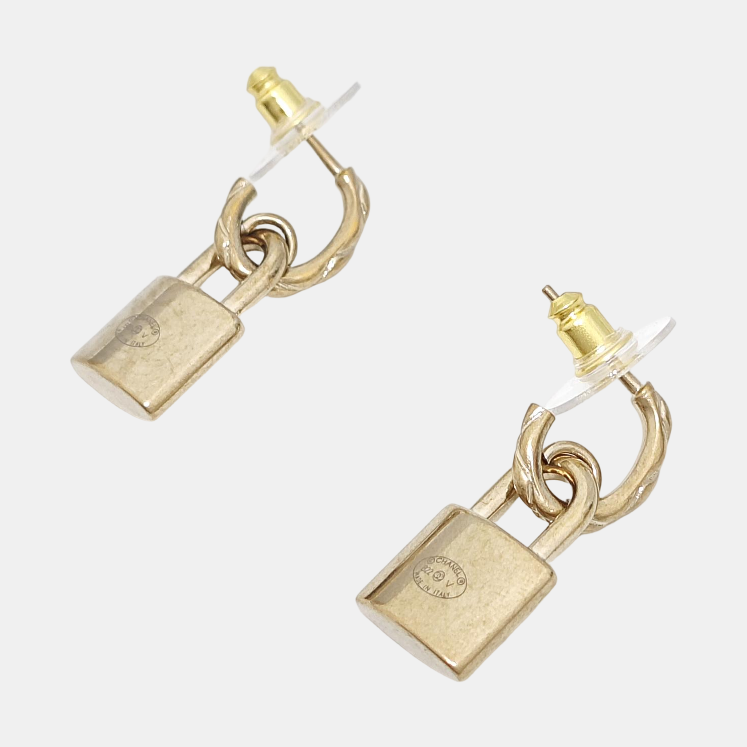 Metal Gold Earrings
