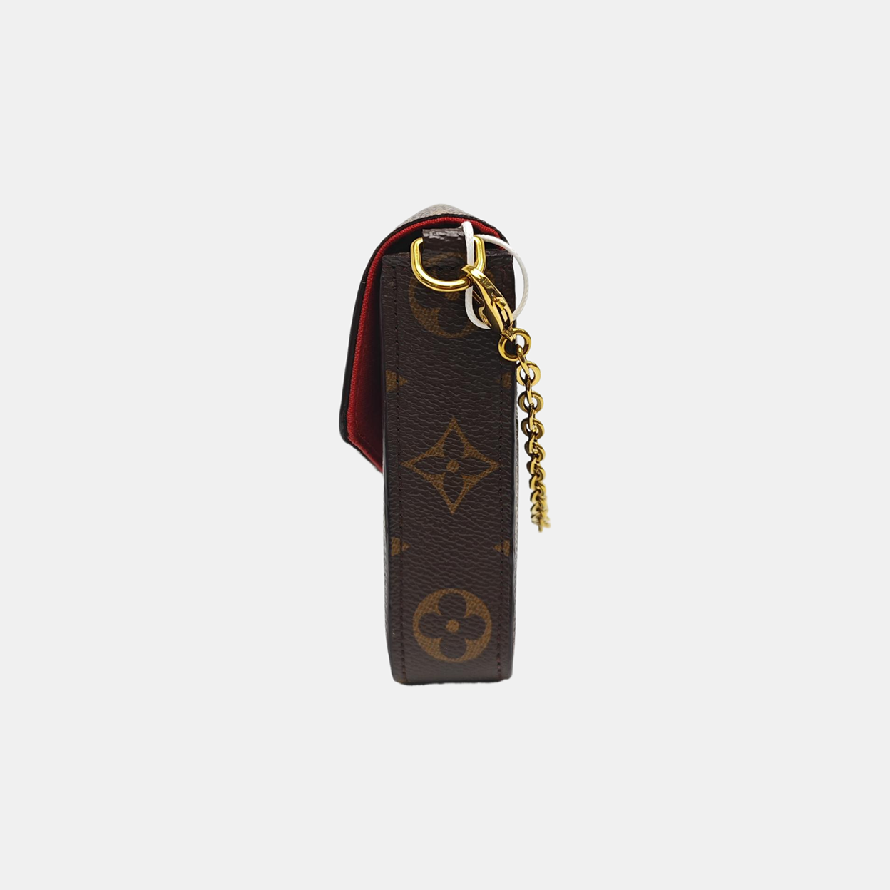 FÉLICIE Monogram Coated Canvas Brown