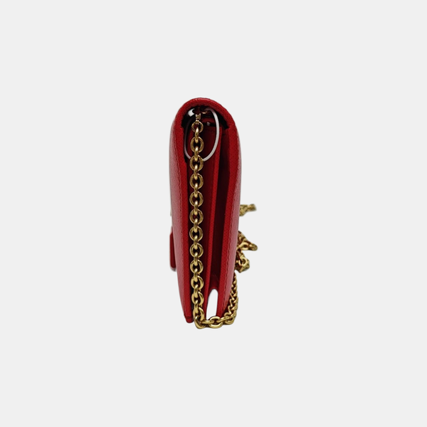 Ginny Calfskin Red