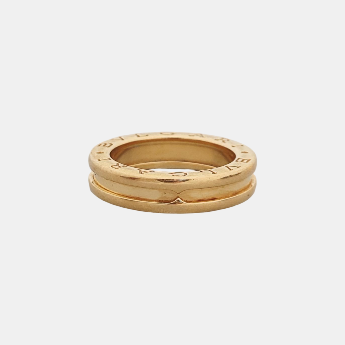 B.ZERO1 18k Rose Gold Ring EU 50