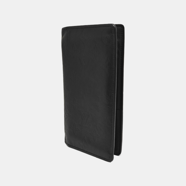 BRAZZA Monogram Calfskin Black Wallet