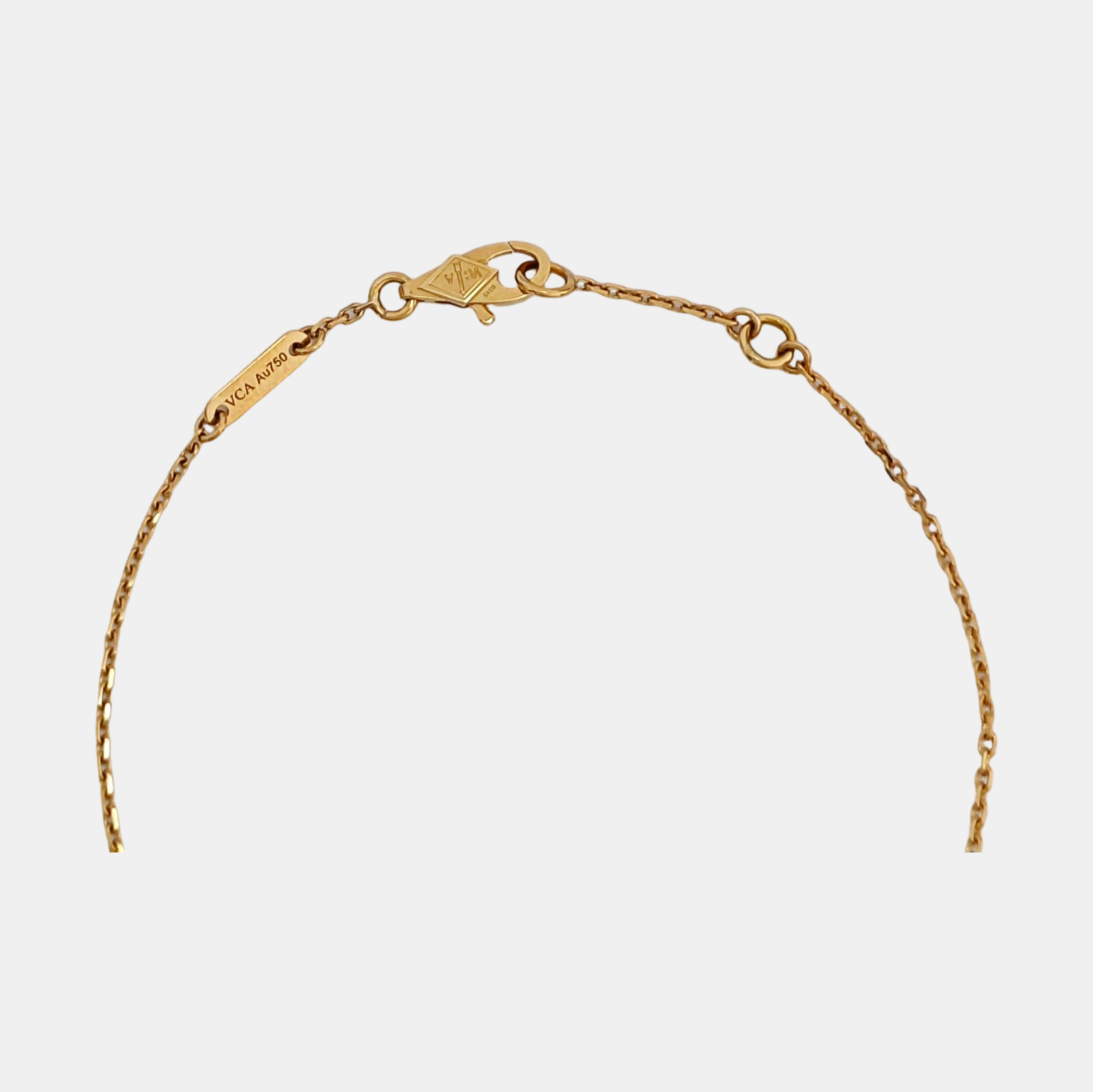 Sweet Alhambra 18k Gold Bracelet