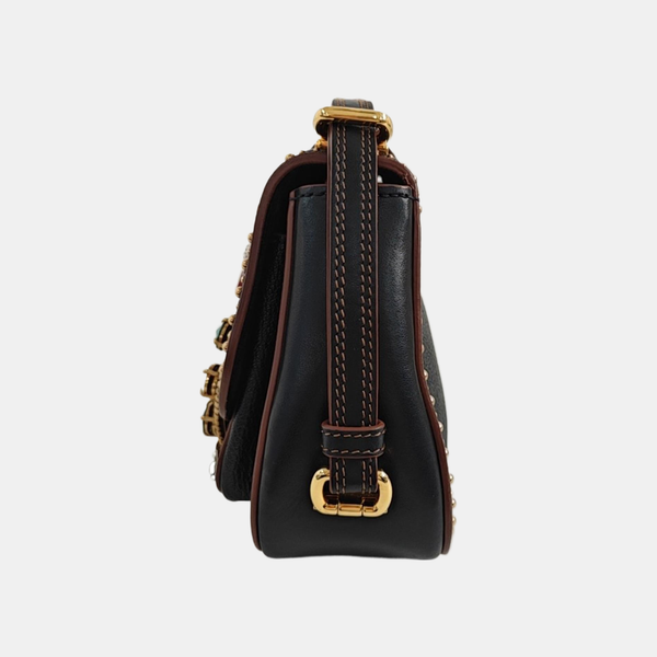 Miu Lady Calfskin Black