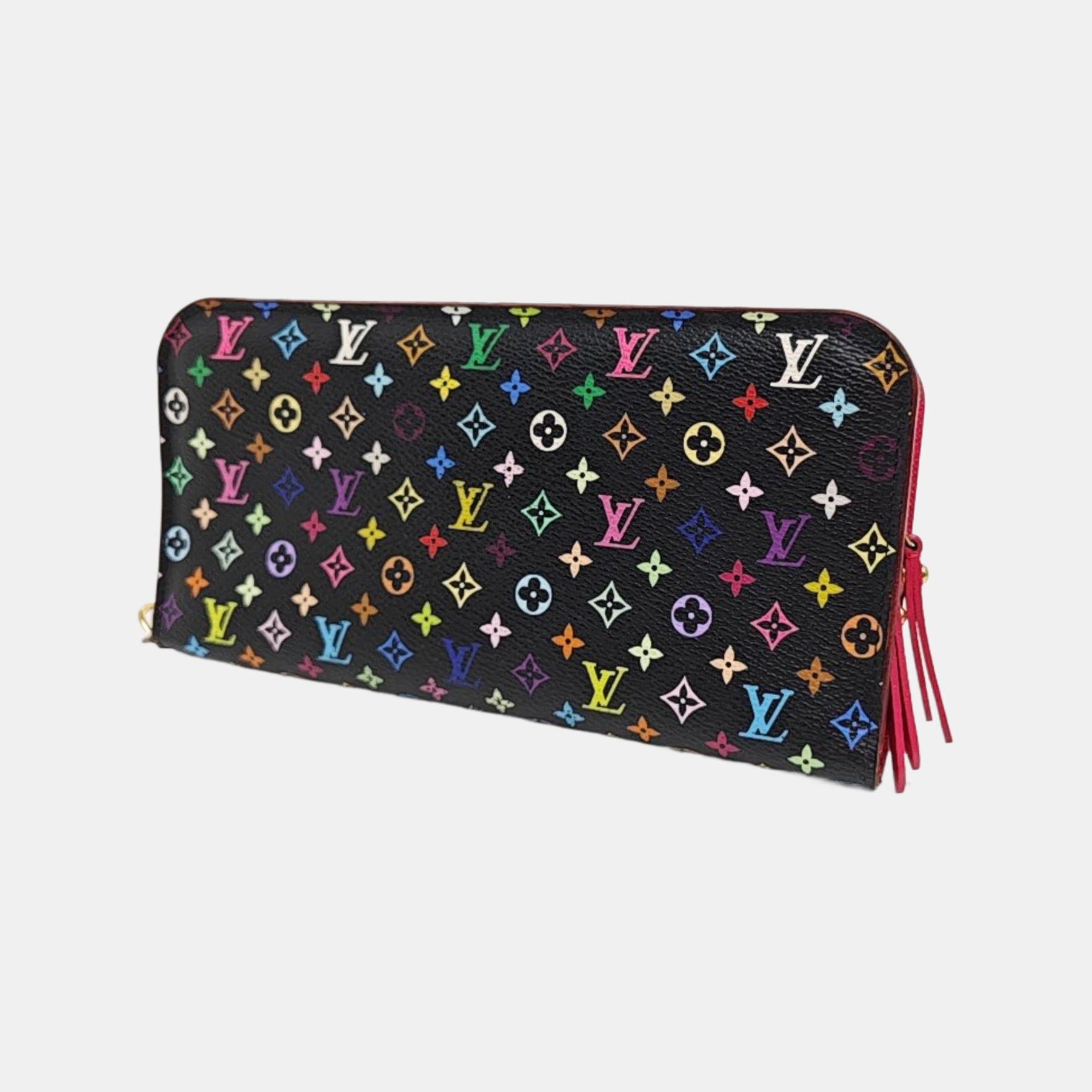 LV × TM INSOLITE Monogram Coated Canvas Black Wallet