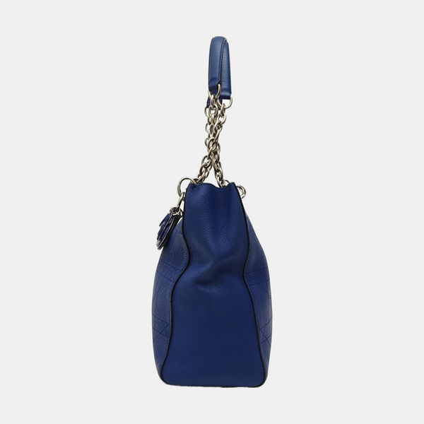Nwts Ultra Med Cannage Calfskin Blue