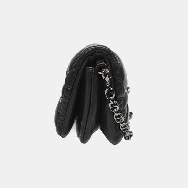 Dior Caro Small Cannage Calfskin Black