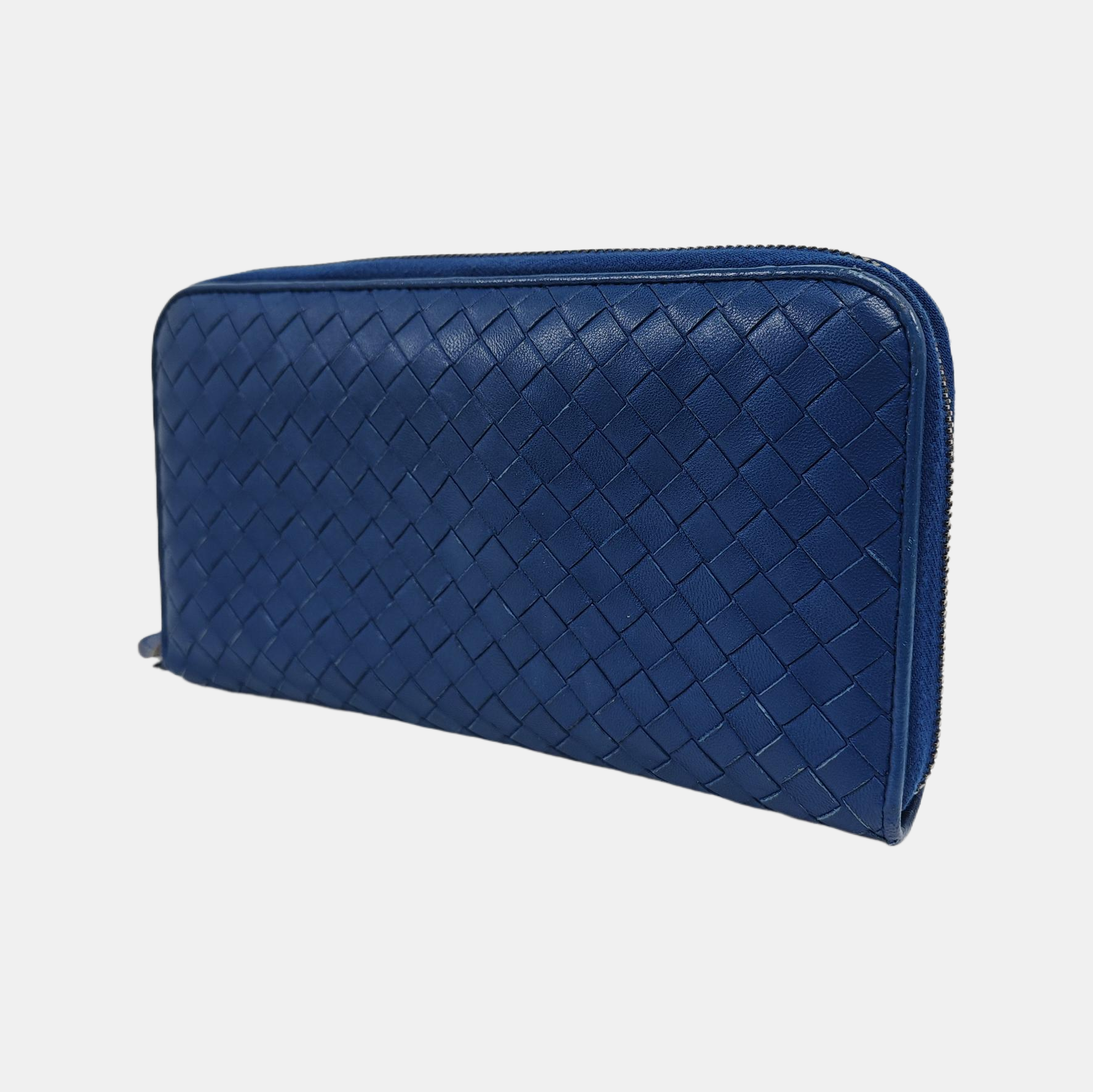 Calfskin Wallet Blue
