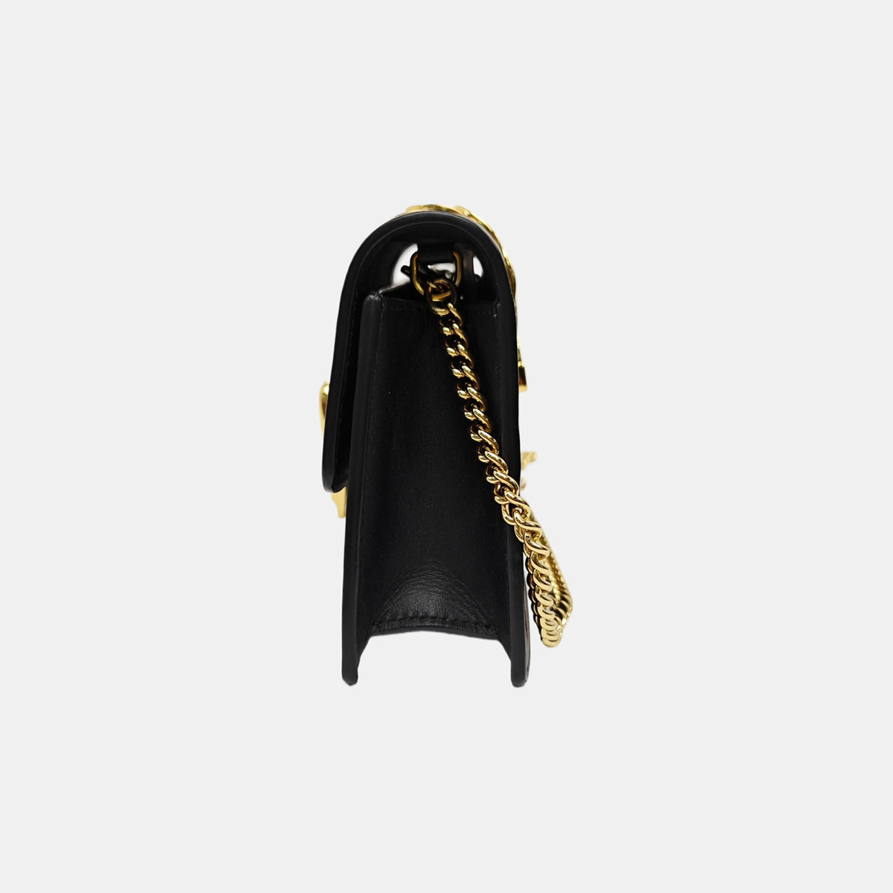 Sylvie Super Mini Calfskin Black