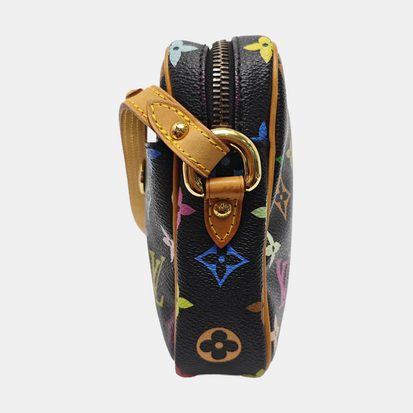 LV × TM RIFT Monogram Coated Canvas Black