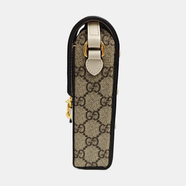 Horsebit 1955 Mini Coated Canvas Beige