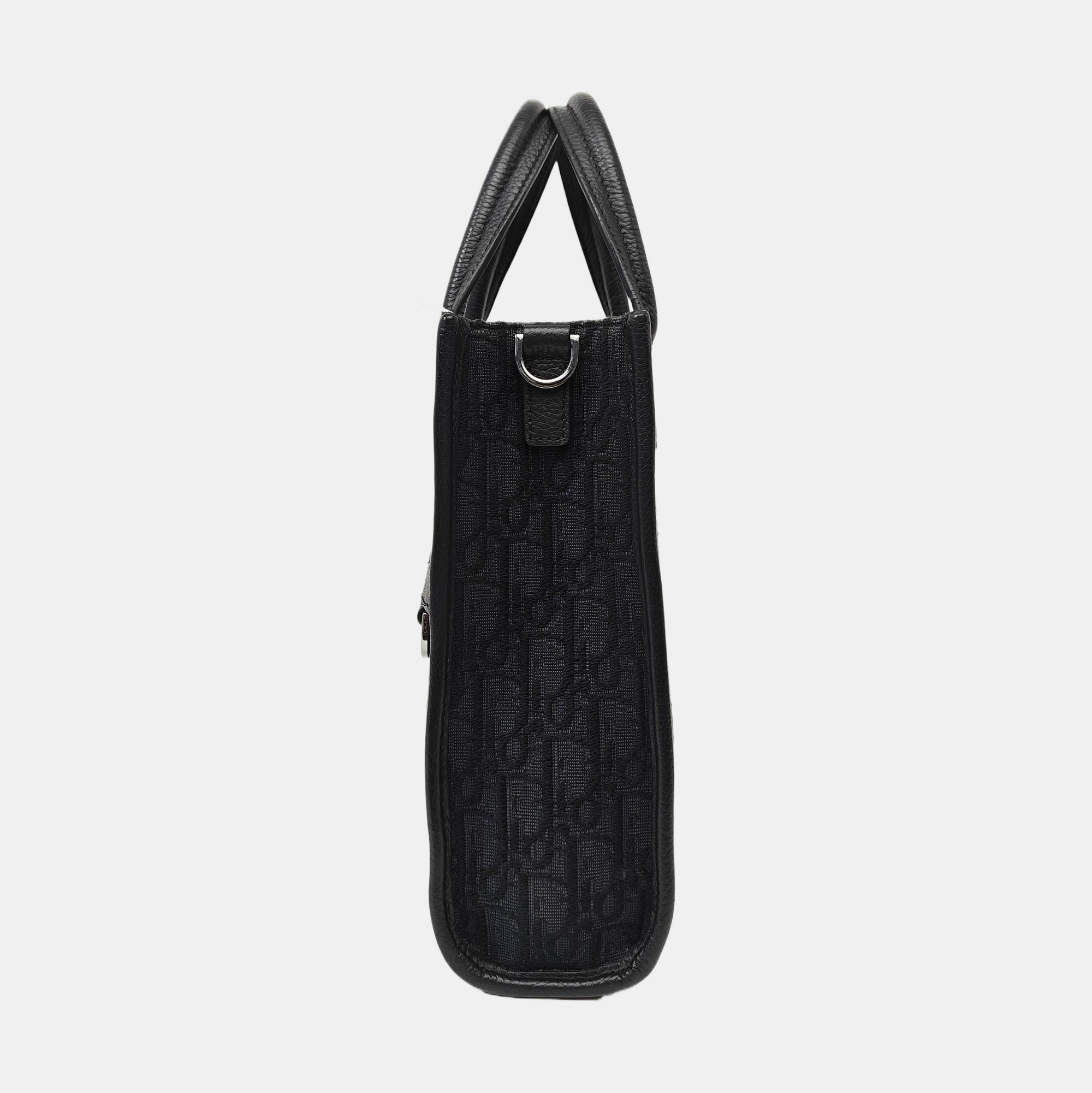 Safari Oblique Canvas Black
