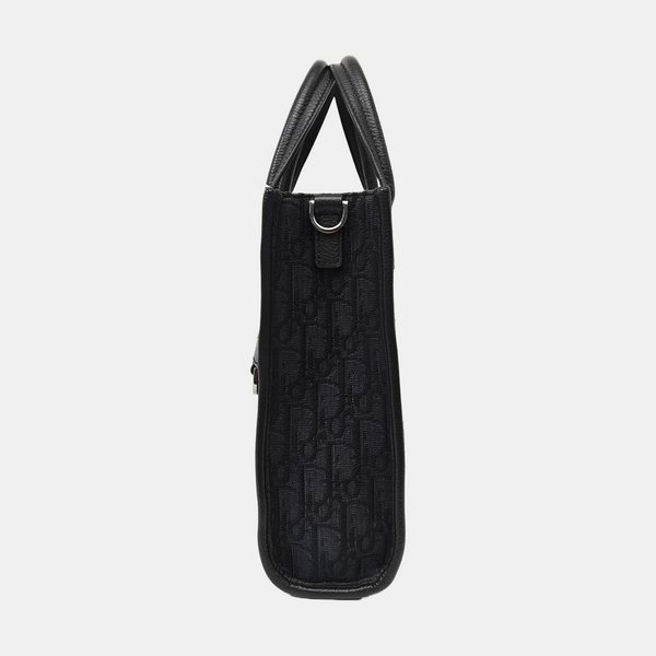 Safari Oblique Canvas Black